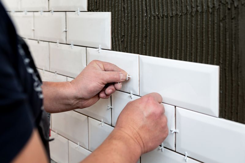 Products For Tile Backsplash Installations in use
