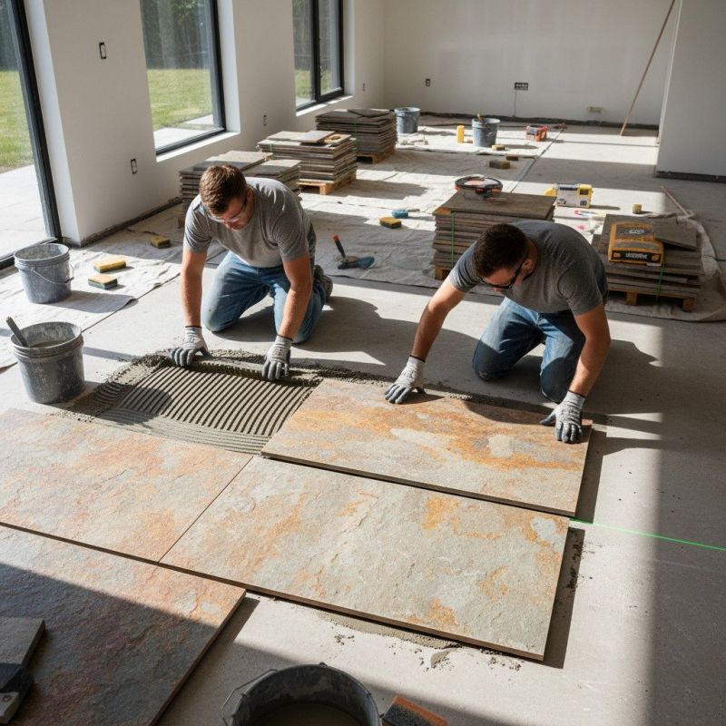 Terrazzo Flooring Installation in Kansas City, KS