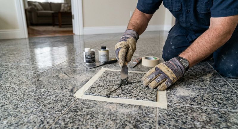 Terrazzo Tile Repair in Alpharetta, GA