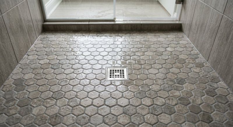 Tile Shower Floor Installation in Littleton, CO